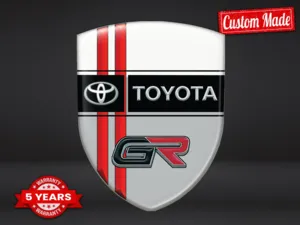 Toyota Silikonembleme Auto Professionell Anpassbar Robust